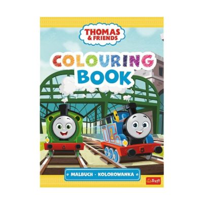 Thomas színezőfüzet A4 - 23 színezhető nagy jelenet