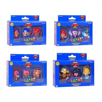 Brawl Stars hármas figura csomag Brawl Stars triple figure pack