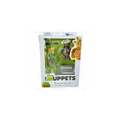 Rowl és Scooter figura kiegészítőkkel 13 cm - Muppet Show