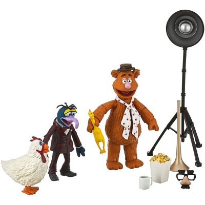 Gonzo és Topi figura kiegészítőkkel 13 cm - Muppet Show