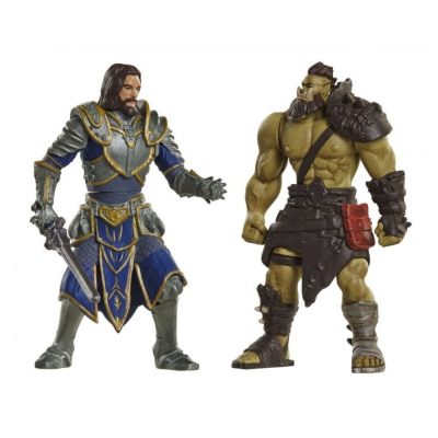 Warcraft Lothar vs Horde Warrior figura 5 cm