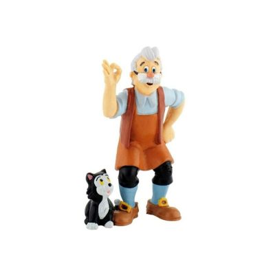 Pinokkió Geppetto figura 8 cm