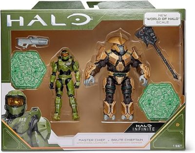 Master Chief vs. Brute Chieftain figura szett - Halo