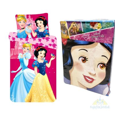 Disney Hercegnők Kind gyerek ágyneműhuzat 90×140cm, 40×55 cm