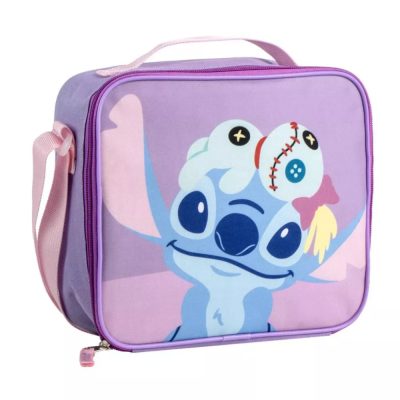 Disney Stitch Cheeky Chomp thermo uzsonnás táska 23x19x10 cm kék - lila árnyalatban