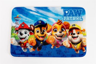 Mancs Őrjárat Rescue Mission lábtörlő, fürdőszobai kilépő 40x60 cm