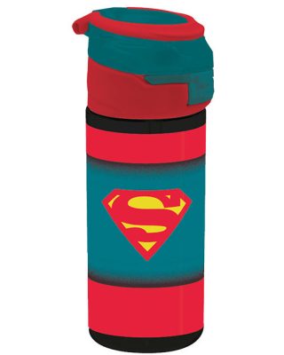 Superman Red műanyag szívószálas kulacs 532 ml