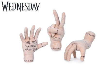 The Thing kéz plüssfigura 25 cm Wednesday Addams random kivitel