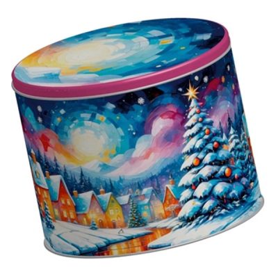 Panettone olasz sütemény fémdobozos 750g