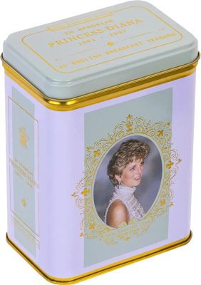 NET "Princess Diana - Portré" English Brekfast Tea (40 filter) 80g