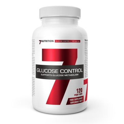 GLUCOSE CONTROL™ - Optimalizált Vércukor & Fokozott Inzulinérzékenység - Felgyorsult Zsírégetés & Izomépítés - 120 Kapszula - 7Nutrition