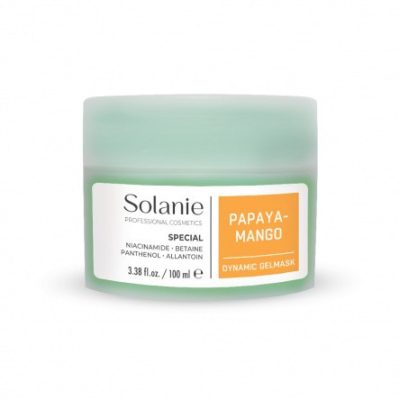 Solanie Papaya-Mangó dinamizáló gélmaszk, 100 ml
