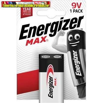 Energizer Max 9V alkáli elem 6LR61