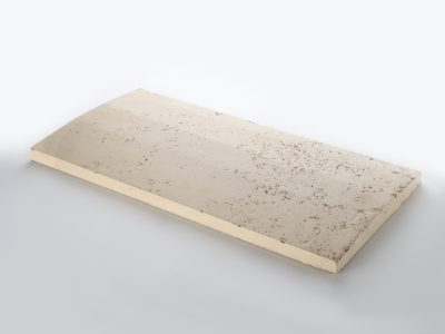 Kerítésfedlap, homok, kő hatás 100*3cm (20,25,30,35,40cm széles)