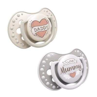 LOVI Dinamikus nyugtató I LOVE cumi 0-3hó 2db