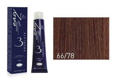 Lisap Easy Absolute ammónia rezorcin és PPD mentes hajfesték, 66/78
