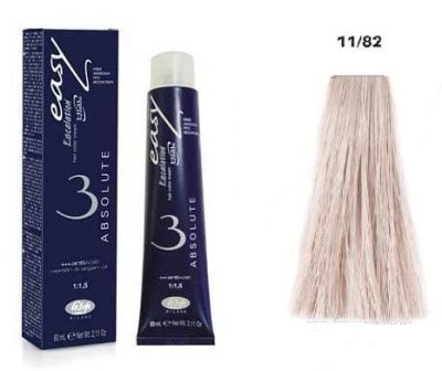 Lisap Easy Absolute ammónia rezorcin és PPD mentes hajfesték, 11/82