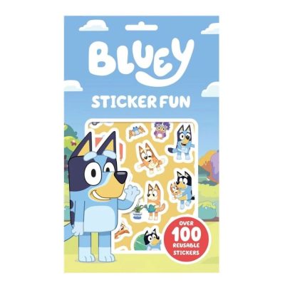 Bluey matrica szett - Bluey sticker set 100 pcs