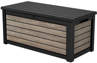 KETER SIGNATURE HORIZONTAL tárolóbox 630 L – Ashwood (kőrisfa hatású)