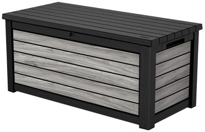 KETER SIGNATURE HORIZONTAL tárolóbox 630 L – Storm Grey (vihar szürke)