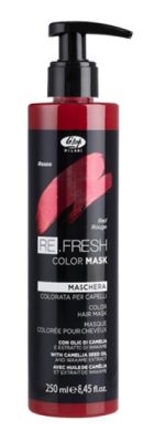Lisap Refresh Color színező hajpakolás, Red, 250 ml