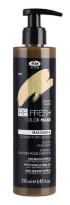Lisap Refresh Color színező hajpakolás, Gold, 250 ml