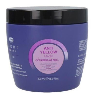 Lisap Light Scale Care Anti-Yellow hamvasító hajpakolás, 1 l