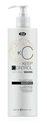 Lisap Keep Control Natural Waves Clarifying tisztító sampon, 500 ml