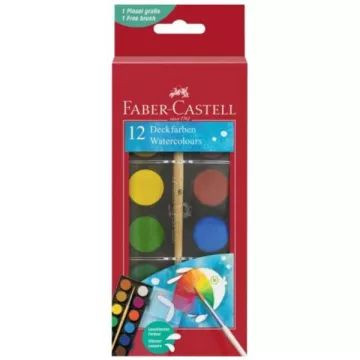 Faber-Castell: Vízfesték - 12 db-os