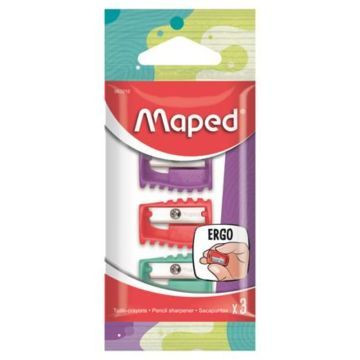 Maped: Boogy hegyező, egylyukú - 3 db-os