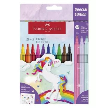 Faber-Castell: Unikornis filctoll készlet - 13 db-os
