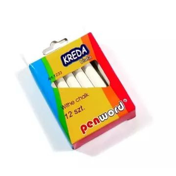 Sakota: Creative Jungle táblakréta szett - 12 db-os, fehér