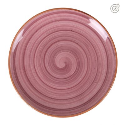 Bonna Purple 6 db-os 23 cm-es porcelán lapostányér, pattanási garanciával