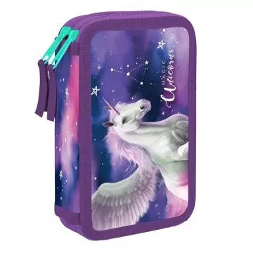 Pegazus mintás kétemeletes tolltartó