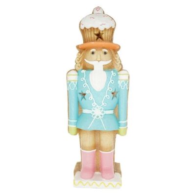 Diótörő Led-es glitteres kerámia 17x49cm