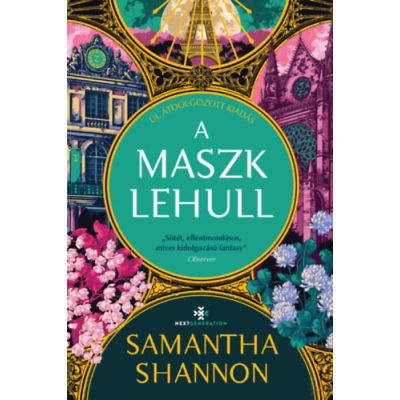 A MASZK LEHULL - Éldekorált