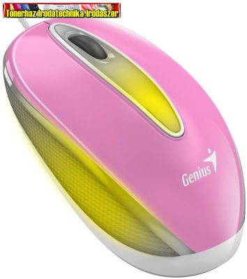 Genius DX-Mini RGB vezetékes egér Sakula Pink