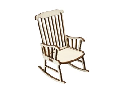 Mini hintaszék dekoráció