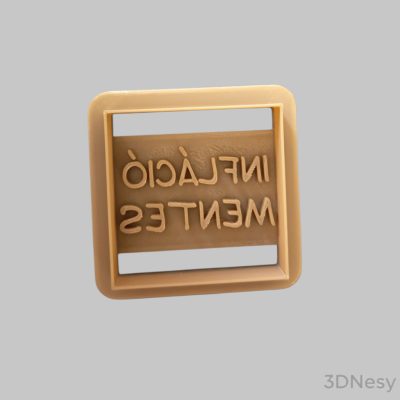 Infláció mentes süti kiszúró 6x6