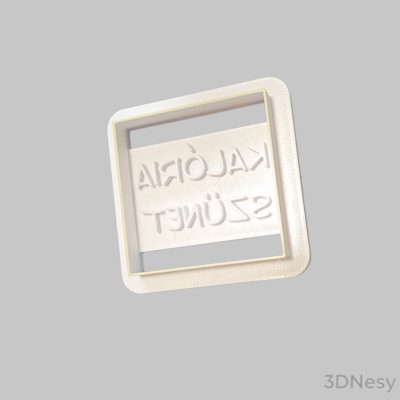 Kalória szünet süti kiszúró 6x6