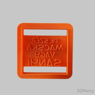 De szép macska vagy Sanyi süti kiszúró 8x8