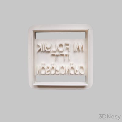 Mi folyik itt Gyöngyösön süti kiszúró 8x8