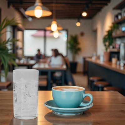  Onis Manhattan vizespohár 155 ml tartós üveg, 6 db-os csomag