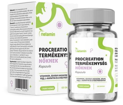 Netamin ProCreation Termékenység Nőknek kapszula 60 db