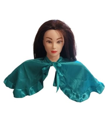 EF-ES fodros fésülködő kendő, zöld