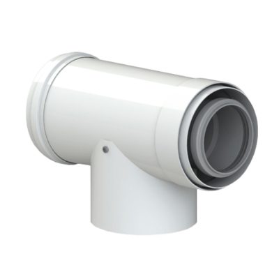 TRICOX PAET05 koncentrikus ellenőrző T idom PPs/alu 110/160 mm