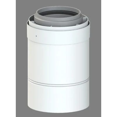 TRICOX PAKZ60 koncentrikus köztes záróelem PPs/alu 80/125 mm