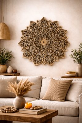 3D Mandala - Arany Ragyogás