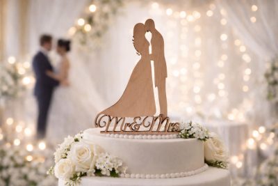 Esküvői Tortadísz (Mr És Mrs)