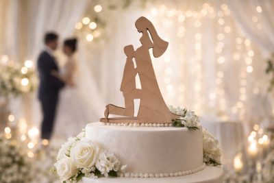 Esküvői Tortadísz (Terhes Menyasszony)